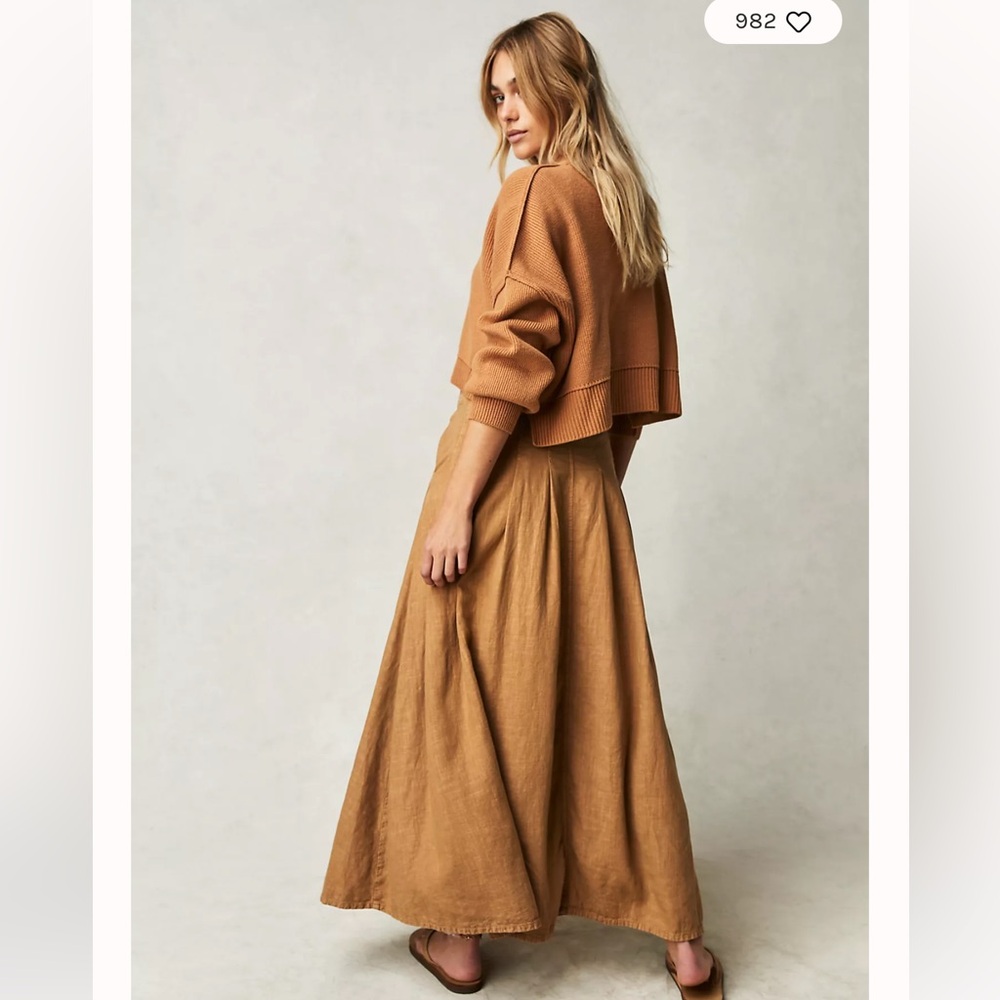 Free people coastal maxi skirt - Picture 2 of 4